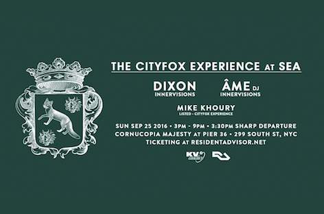 Dixon, Ame to play Cityfox boat party in NYC image