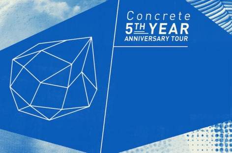 Concrete celebrates fifth anniversary with European tour image