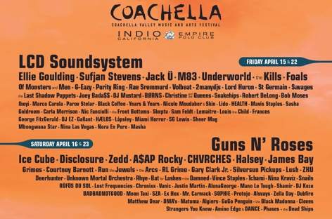 LCD Soundsystem, Underworld play Coachella 2016 image