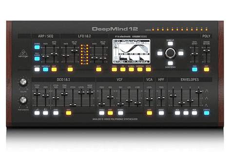 Behringer's DeepMind12 is a 12-voice analogue synthesiser image