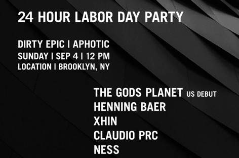 Claudio PRC and Ness play 24-hour Labor Day party in New York image