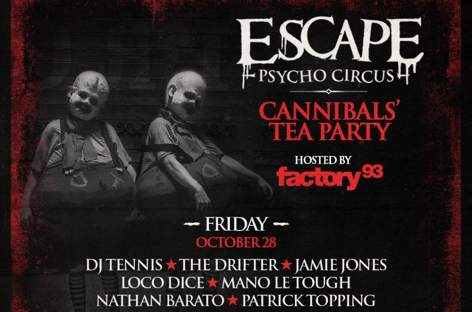 DJ Tennis, Four Tet play Factory 93's stage at Escape Psycho Circus image