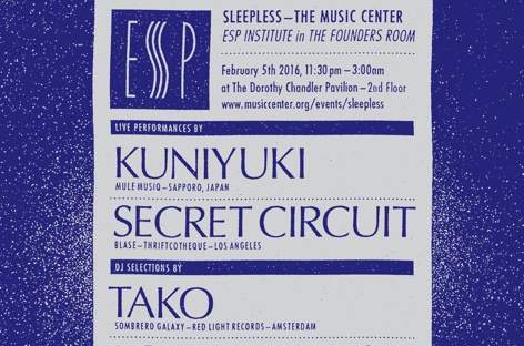 Tako, Kuniyuki play Dublab's Sleepless event in LA image