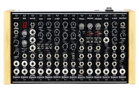 Limited run of Erica Synths compact modular synthesiser available to pre-order image