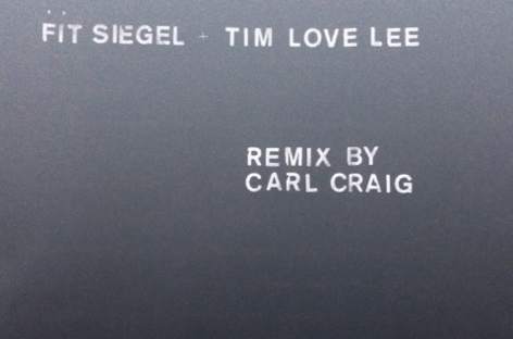 Carl CraigがFit SiegelとTim Love Leeをリミックス image