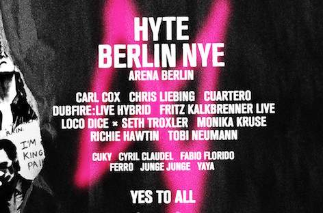 Loco Dice and Seth Troxler go back-to-back in Berlin for HYTE on NYE image
