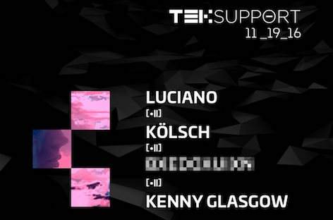 Teksupport books Luciano, Solomun for gigs in Brooklyn image