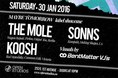 The Mole and Koosh play Maybe Tomorrow showcase in Vancouver image
