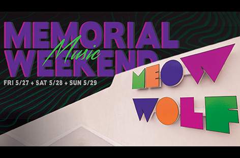 Kode9 and Cassegrain billed for Meow Wolf Memorial Weekend image