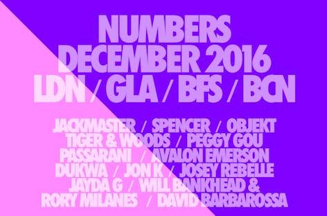 Numbers plans shows in Glasgow, Belfast, Barcelona image
