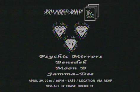Psychic Mirrors, Moon B play PPU Video Party in LA image