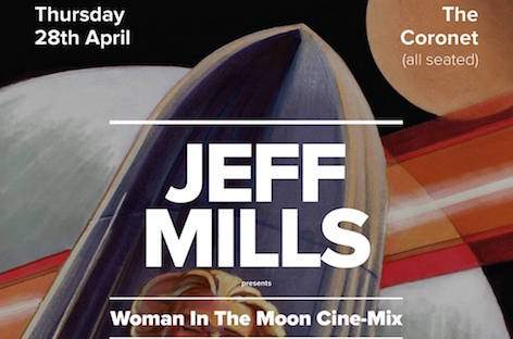 Jeff Mills soundtracks Fritz Lang's Woman In The Moon live in London image