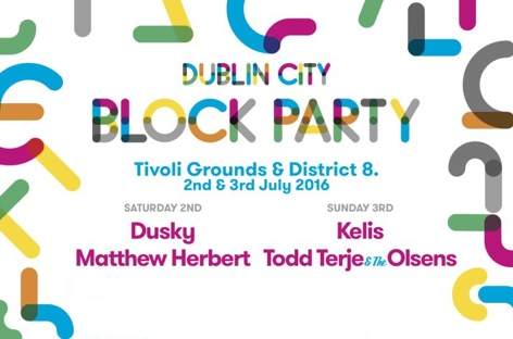Leon Vynehall, Marcellus Pittman billed for Dublin City Block Party 2016 image