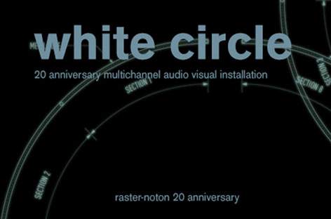 Raster-Noton turns 20 with White Circle installation image