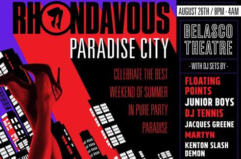 Floating Points, DJ Tennis headline A Club Called Rhonda's Paradise City image