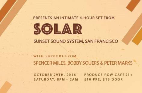 Solar to play Occasion Vibration in Portland image