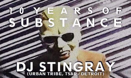 Substance celebrates 10 years in Edinburgh with DJ Stingray and Arpanet image