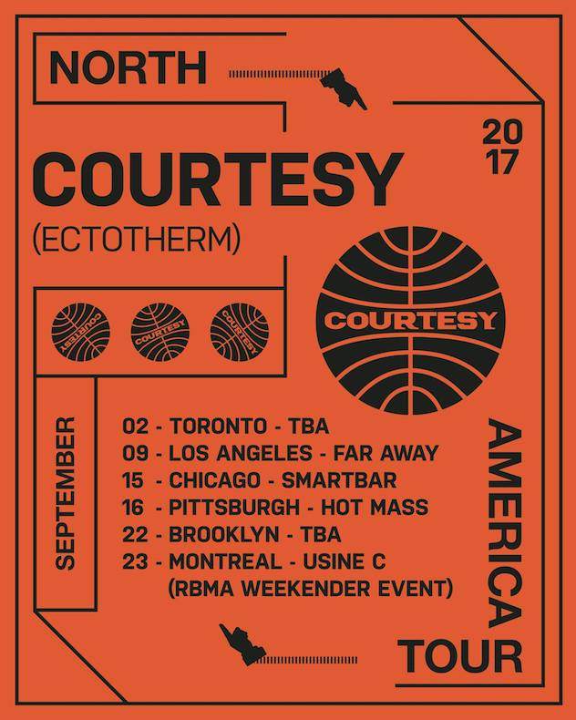 Courtesy to tour North America in September image