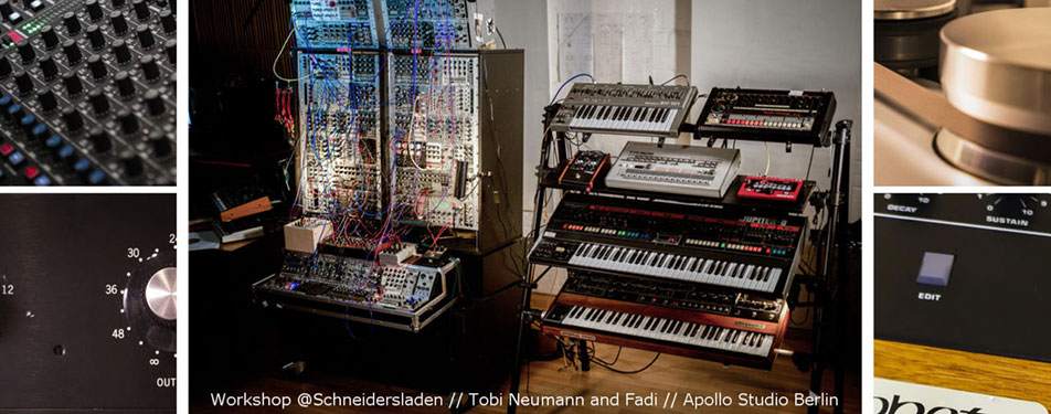 Attend a free modular synth workshop with Tobi Neumann and Fadi image