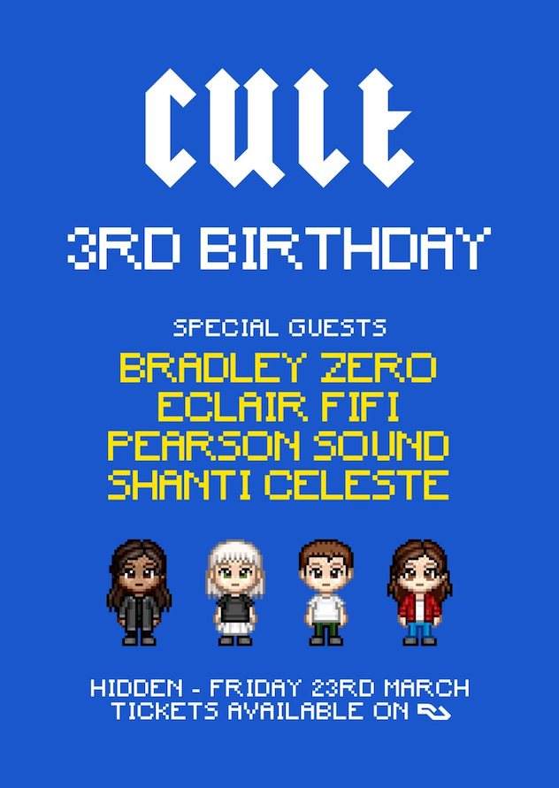 Manchester club night CULT announces third birthday lineup image