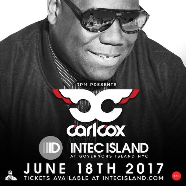 Carl Cox to play new pop-up club on Governors Island image