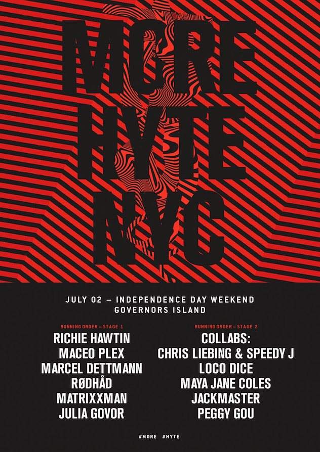 Richie Hawtin, Marcel Dettmann play HYTE New York in July image