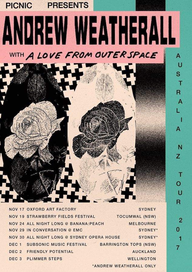 Andrew Weatherall brings A Love From Outer Space to Australia and New Zealand image