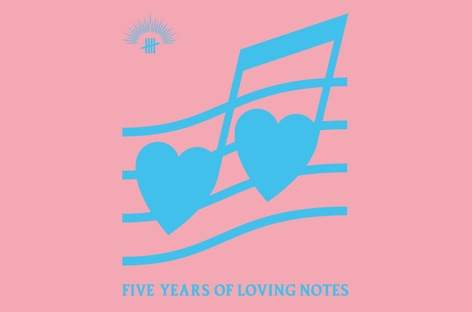 Antinote to release compilation, Five Years Of Loving Notes image