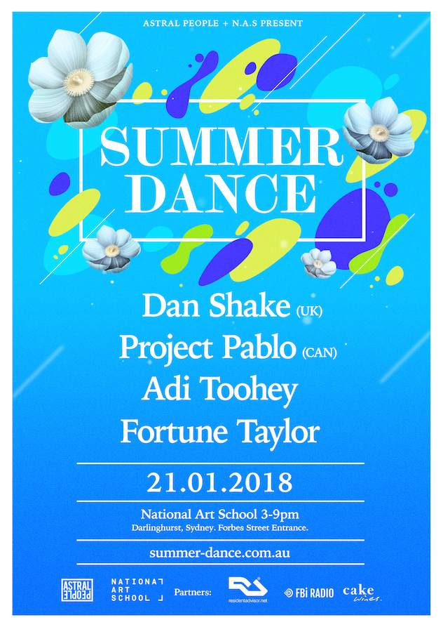 Sydney's Summer Dance returns with Dan Shake and Project Pablo image