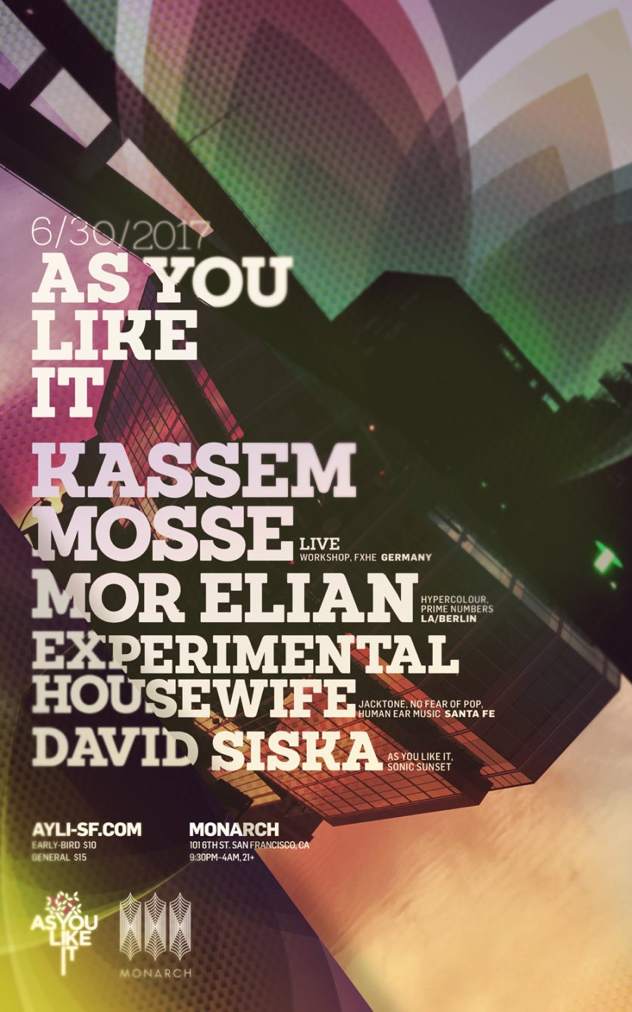 Kassem Mosse returns to As You Like It image
