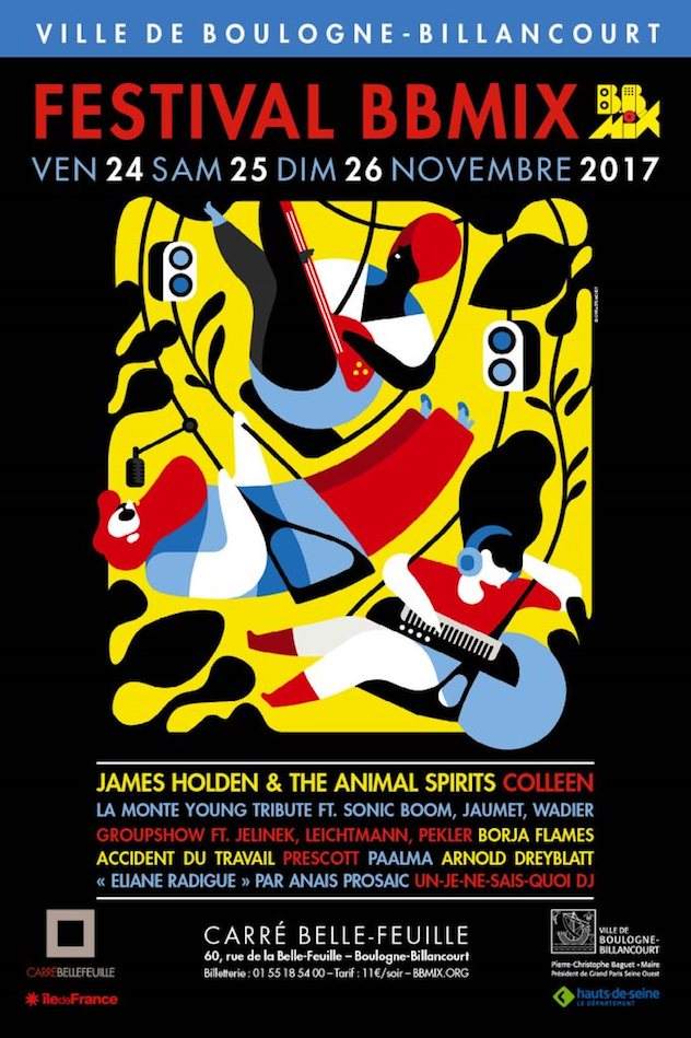 French festival BBMIX books James Holden & The Animal Spirits for 2017 image