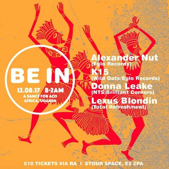 BE IN to host fundraising party in London with Alexander Nut and K15 image