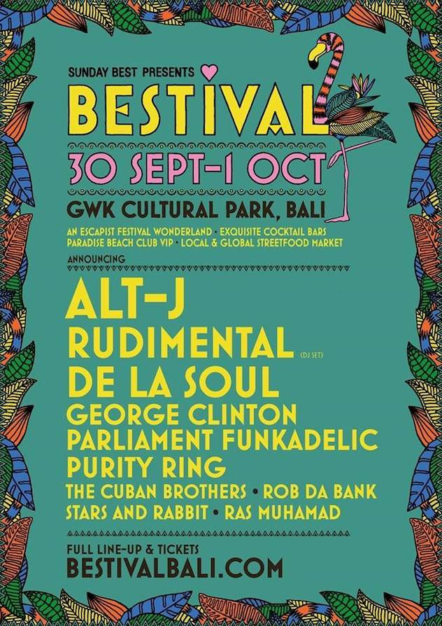 Bestival announces new Bali festival in September image