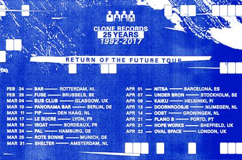 Clone Records celebrates 25 years with Return Of The Future tour image