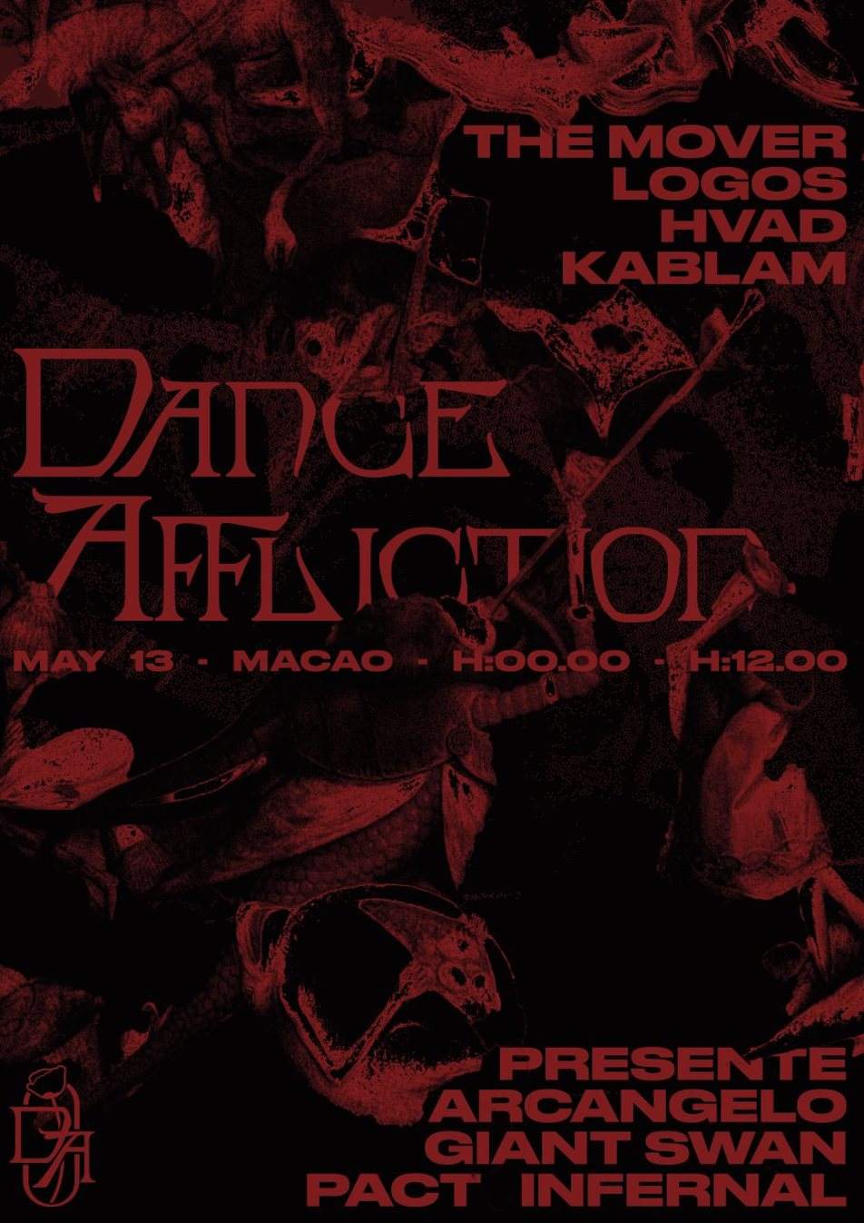 Dance Affliction returns to Milan's Macao with Logos, The Mover image