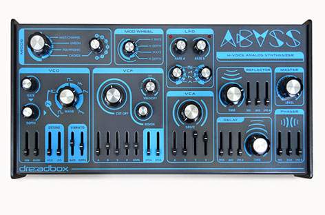 Further details emerge of new four-voice analogue Dreadbox Abyss synthesiser image
