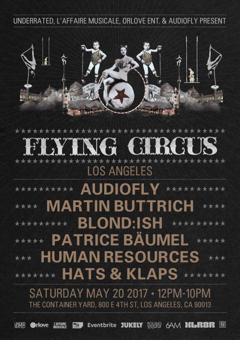 Audiofly, Blond:ish play Flying Circus Los Angeles image