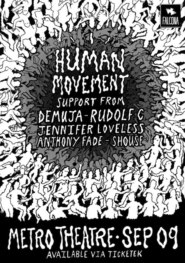 Human Movement party at Sydney's Metro Theatre with Rudolf C, Jennifer Loveless image