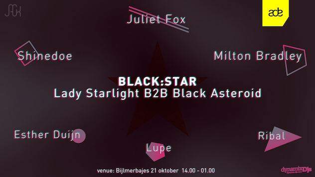 JACK host Lady Starlight and Black Asteroid at ADE party image