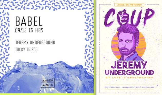 Jeremy Underground booked in Buenos Aires and São Paulo image