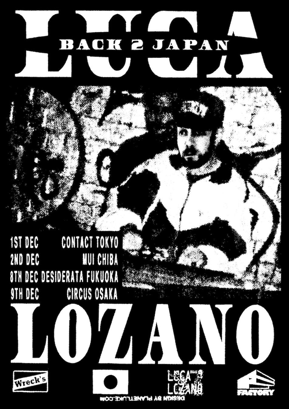 Luca Lozanoのジャパンツアーがスタート image
