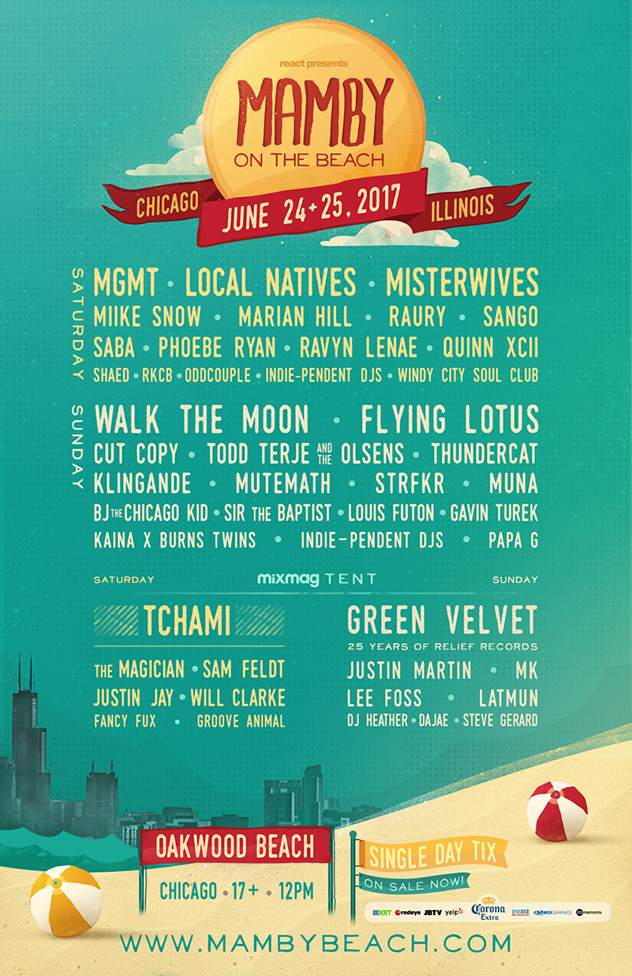 Flying Lotus, Thundercat, DJ Heather billed for Chicago's Mamby On The Beach image