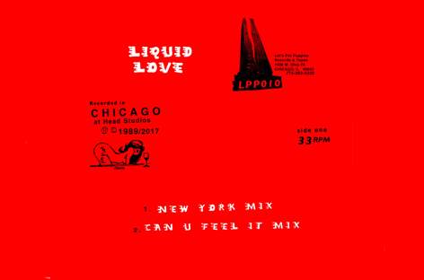 Let's Pet Puppies presses up Ron Hardy's remix of Marcus Mixx's 'Liquid Love' image