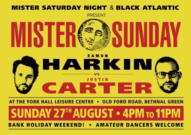 Justin Carter and Eamon Harkin bring Mister Sunday to East London's York Hall image