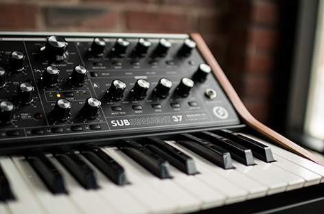Moog announces full production model of SUBSEQUENT 37 synthesizer image