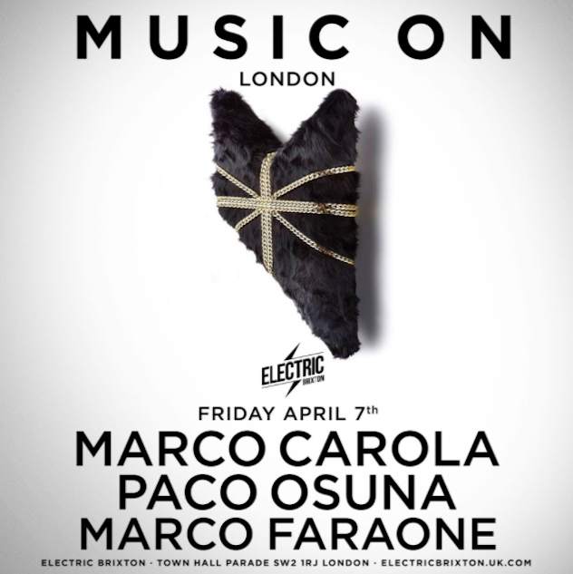 Marco Carola returns to London's Electric Brixton in April image