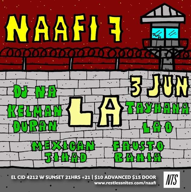 NAAFI throws LA party image