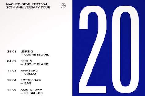 Nachtdigital celebrates 20 years with parties in Berlin, Hamburg, Amsterdam image