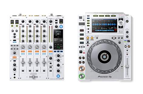 Pioneer DJ releasing limited edition white NXS2 CDJs and DJ mixer image