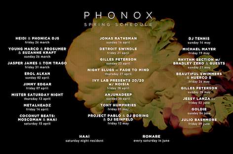 Phonox outlines spring schedule with Jessy Lanza, Erol Alkan, Beautiful Swimmers image